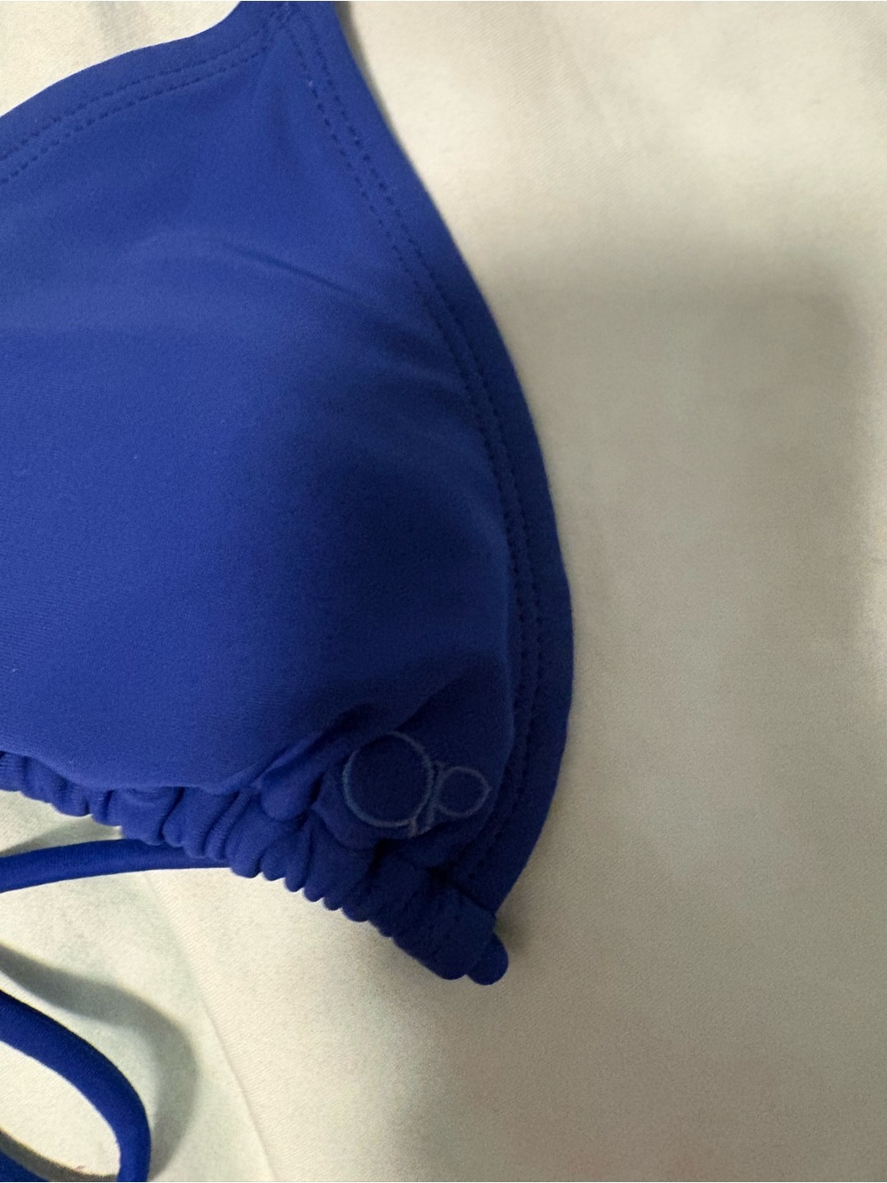 OP Royal Blue Triangle Bikini Top - Picture 3 of 3
